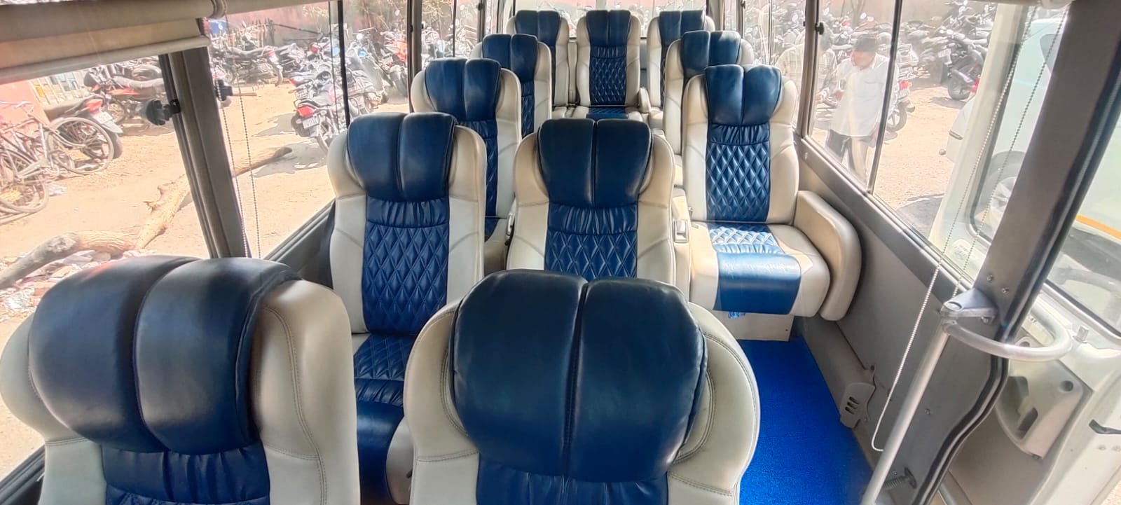 2x2 53 seater AC Luxurious coaches