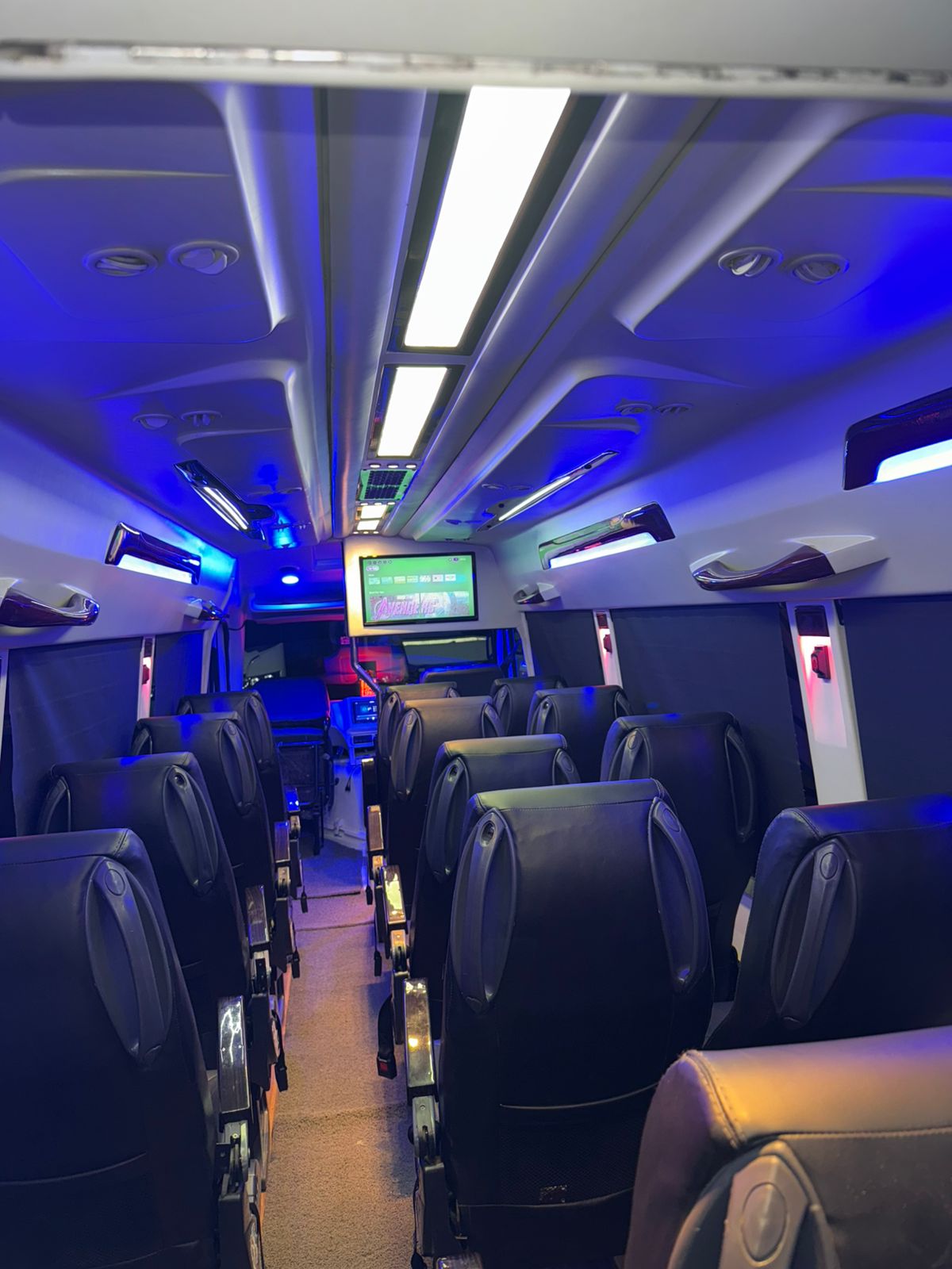 2x2 49 seater AC luxurious coaches
